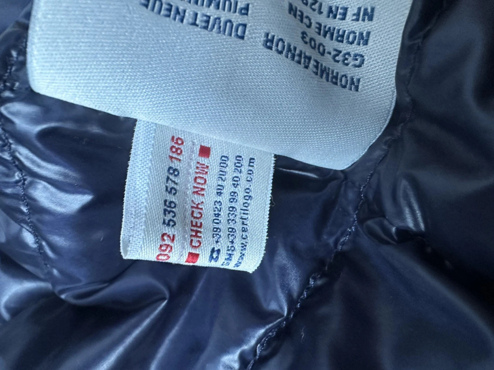 Moncler Acorus Navy Blue Size 5 Mens Jacket image 10