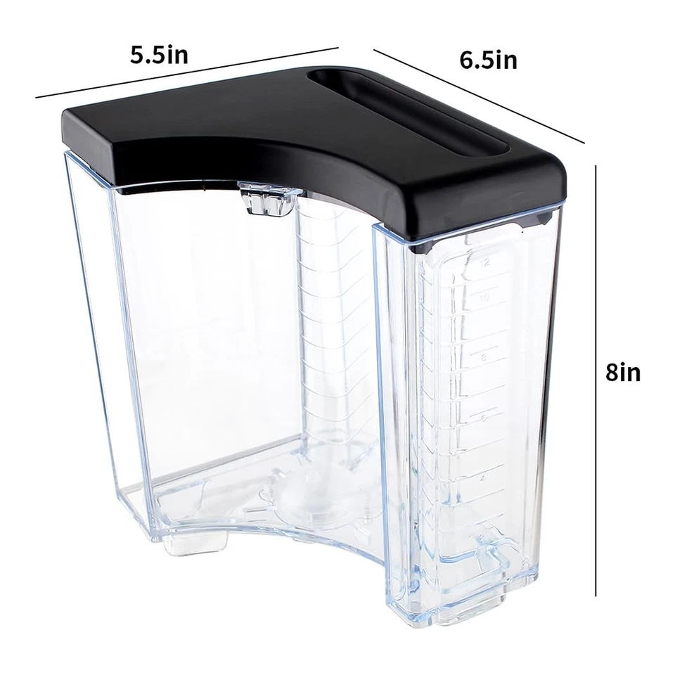 Peças de reposição reservatório de água 12 xícaras e suporte de filtro de água com 12 char... - Imagem 3 de 4