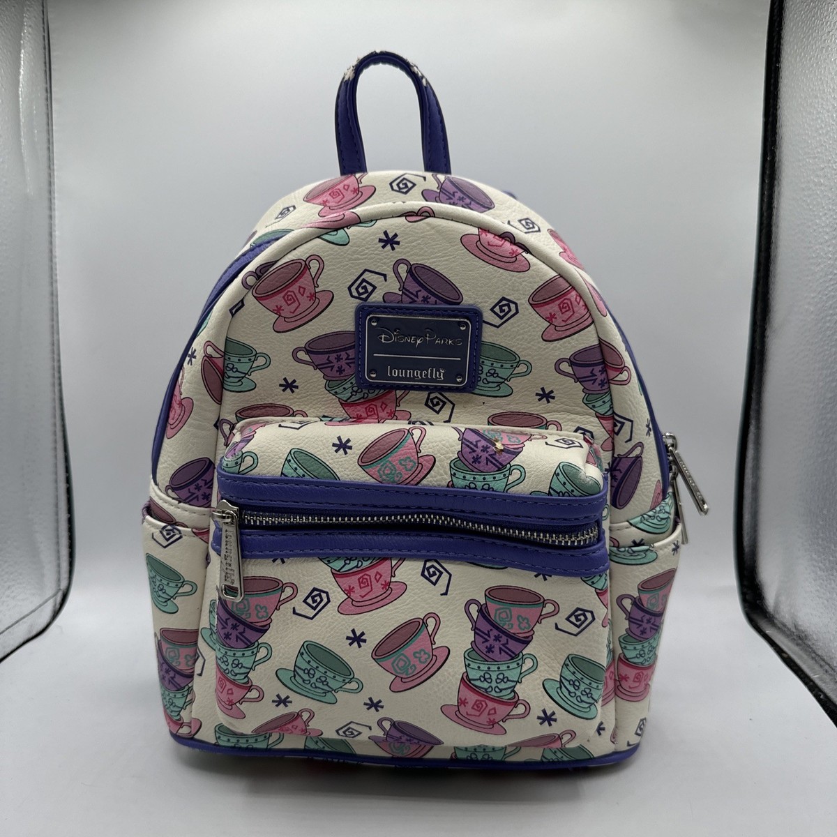Disney Parks Loungefly Alice in Wonderland Mad Tea Party Teacups Backpack Alice in Wonderland main image 2