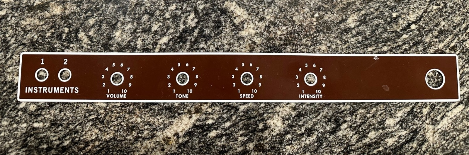 Mojotone Brownface Princeton Style Faceplate - No Logo | eBay