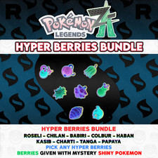Hyper Berries Bundle  - Pokemon Legends ZA - Pick Any Hyper Berries