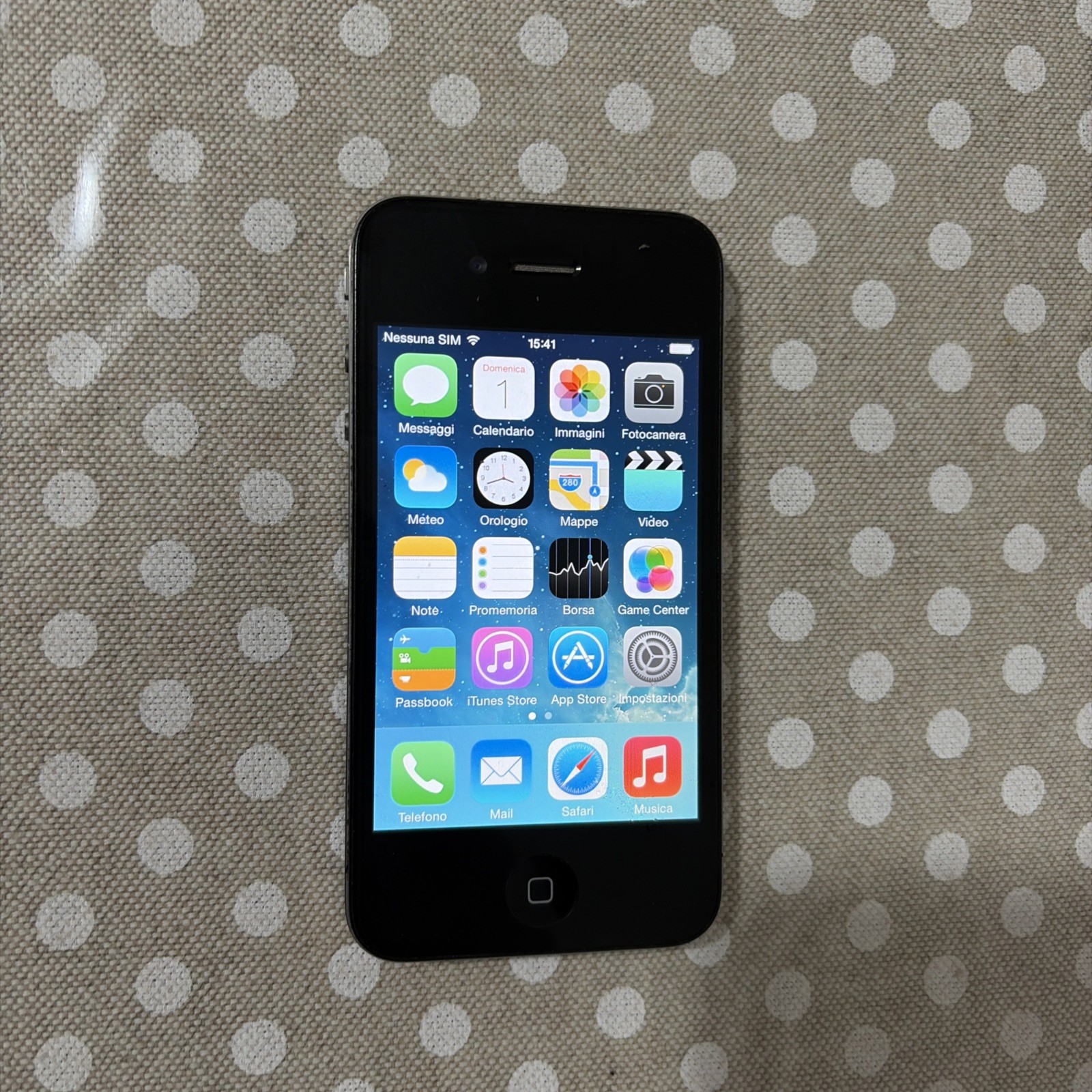 Apple iPhone 4 A1332 16gb Nero Black 4711R LEGGERE DESCRIZIONE