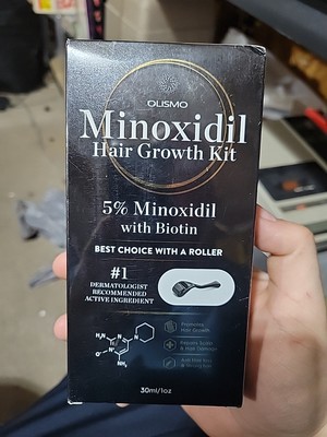 Olismo - 5% Minoxidil with Biotin - Hair Growth Kit -