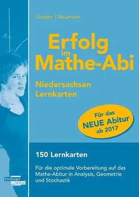 Erfolg im Mathe-Abi Lernkarten Niedersachsen ZUSTAND SEHR GUT