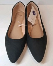 A New Day Women's Ballet Flats, Size 6, Black