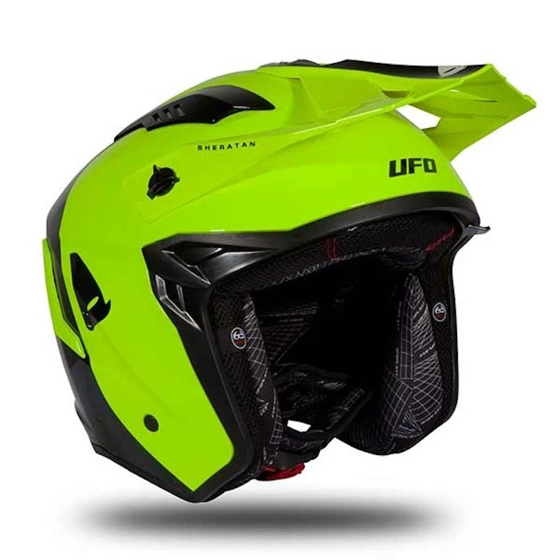 UFO Sheratan Open-Face Neon Yellow Black, photo 1 of 6