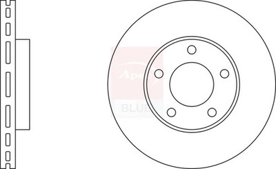 2x Brake Discs Pair Vented fits MAZDA 3 BK 1.3 Front 03 to 09 278mm Set Quality