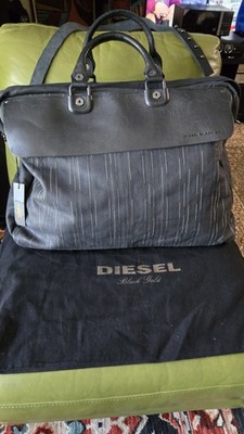 Rare Diesel Black Gold Travel Bag.