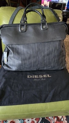 diesel black gold bag products for sale | eBay
