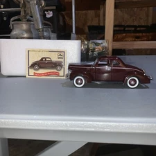 National Motor Museum Mint 1940 Ford Deluxe Buisness Coupe