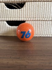 Vintage Used 76 Gas Station Orange Antenna Ball 1970s Car Topper