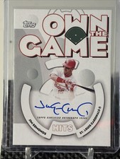 2024 Topps Archives Jim Edmonds 2006 Own the Game Auto #06OGA-JE Cardinals
