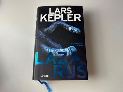 Buch Lars Kepler - Lazarus Lübbe Schweden Krimi Thriller Joona Linna gebunden