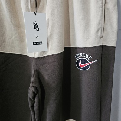 supreme nike stripe sweatpants