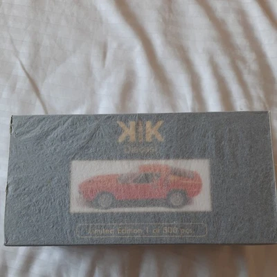 1:18 KK SCALE Alfa Romeo Montreal Black Interior 1970 Orange KKDC180383 Model - Image 1 of 4