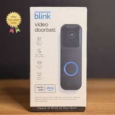 NEW Blink Video Doorbell Wired/Wireless Two Way Audio HD Video  Alexa    SEALED