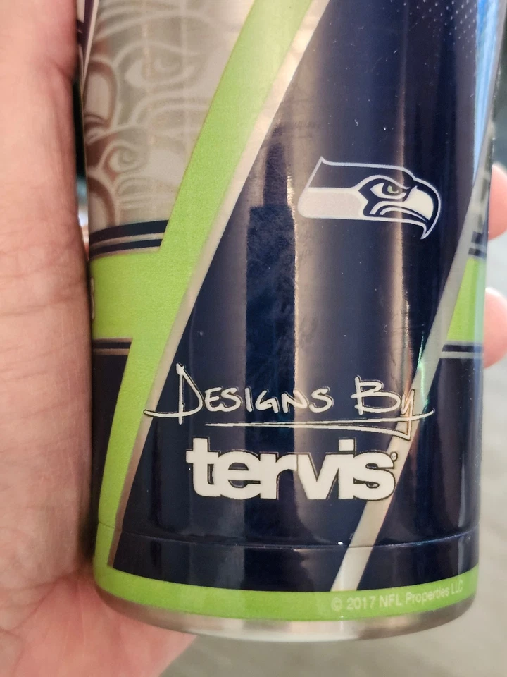 Tervis Edge 20oz Stainless Steel Tumbler - NFL - Seattle Seahawks - NEW - Image 4 of 4