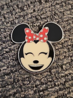 Genuine Disney Emoji Blitz - Minnie Booster - Grin Collectible Trading Pin