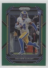 2022 Panini Prizm Rookies Green Prizm Decobie Durant #347 17f8