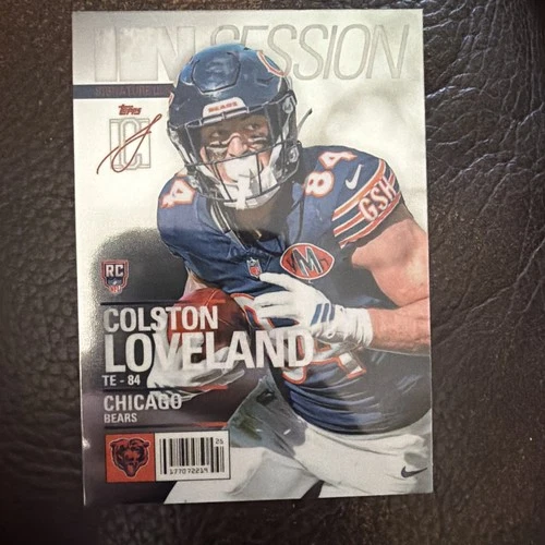 2025 Topps Signature Colston Loveland Base (RAW)