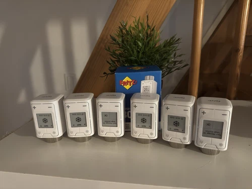 FRITZ!DECT 302 Smarter Heizkörperregler, Weiß 6x