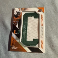 2011 Upper Deck - Rookie Signature Letterman Allen Bailey #RSL-AB /50 (AU, RC)