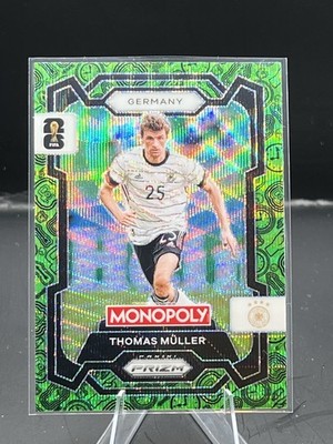#59 Thomas Muller 2026 Panini Monopoly FIFA World Cup Green Wave Germany