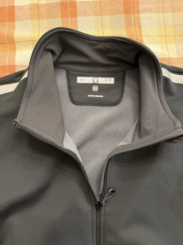 Chaqueta de ciclismo Castelli Espresso para hombre negra XXL - como nueva (nunca usada) Foto 4 de 4