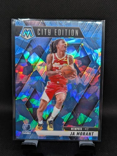 2024-25 Panini Mosaic - City Edition Ja Morant #281 Ice Mosaic Prizm 021/125