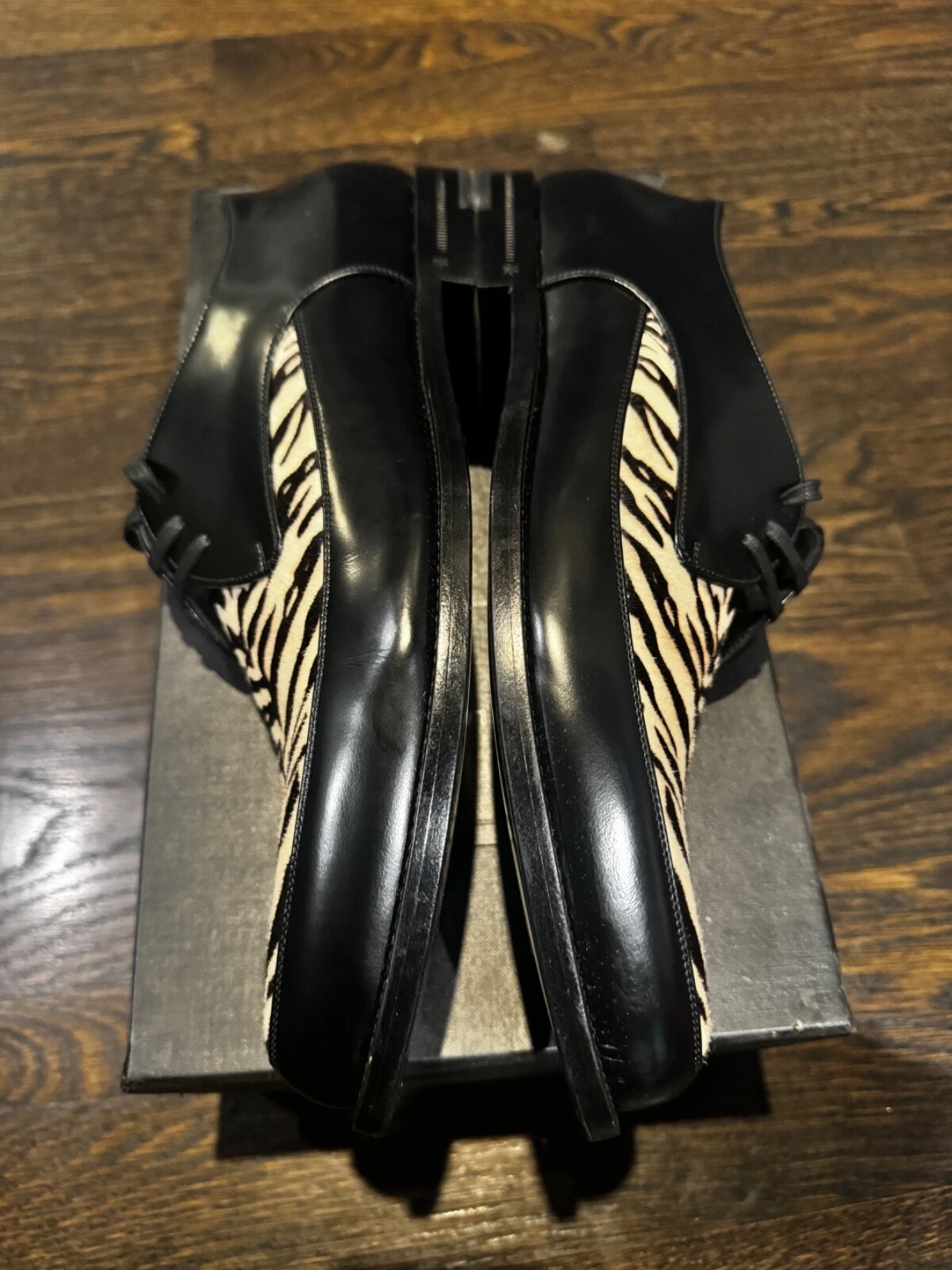 SAINT LAURENT (YSL) Saint Laurent Pony Derby Uomo Taglia 44 NUOVO DI ZECCA!