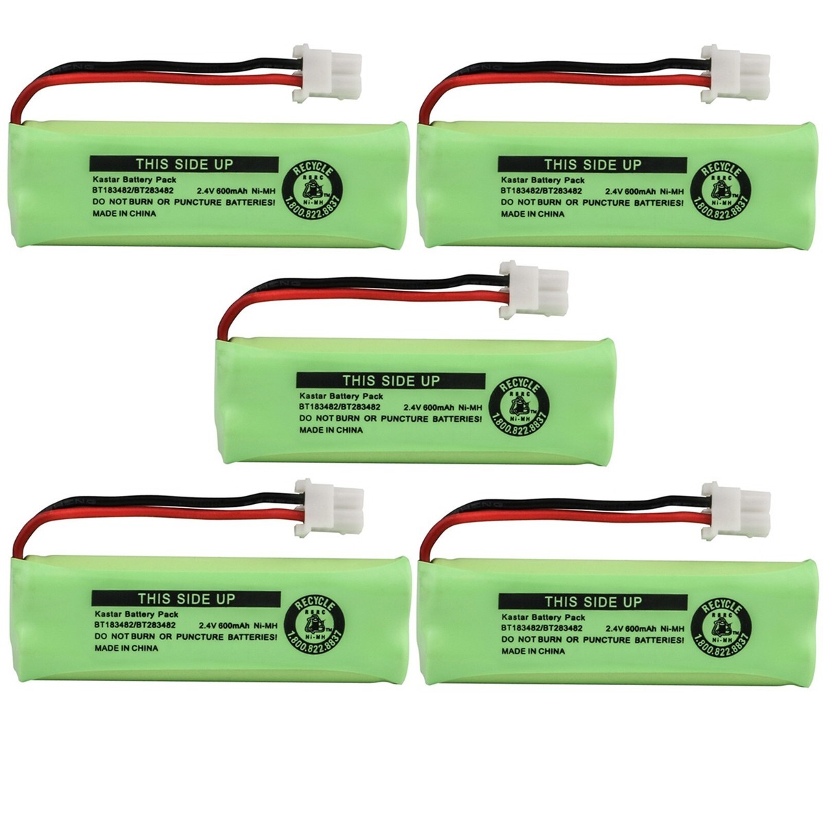 Kastar Ni-MH Cordless Phone Battery Replace for Vtech BT-183482