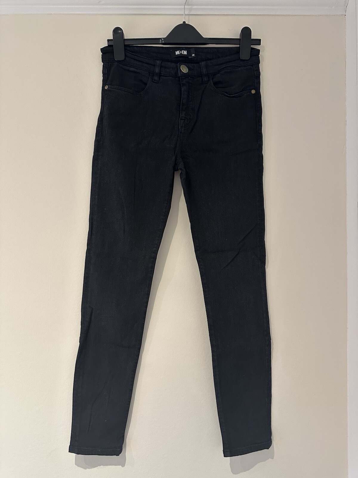 ME + EM Women’s Black Skinny Jeans - Size 28