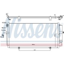 Condensateur Subaru IMPREZA