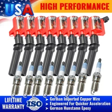 8 Ignition Coils Pack & Spark Plug For Ford Ford Crown Victoria DG508 4.6L DG481