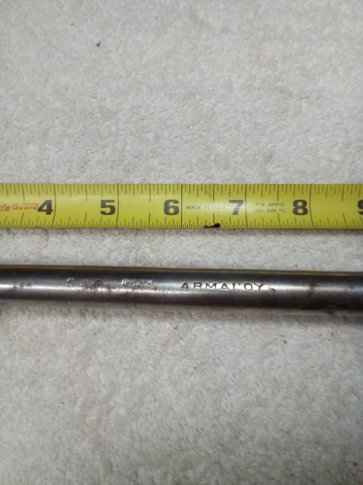 Vintage Armstrong Armaloy 1/2inch Drive Breaker Bar S40 Made in USA eBay