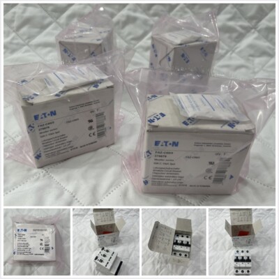 EATON CORPORATION FAZ-C50/3  FAZC503 BRAND NEW IN BOX 278878 50A C  15KA 3pol