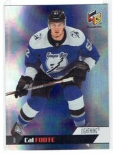 2020-21 UD Extended Series HoloGrFX Rookies Cal Foote #HG-19 Lightning