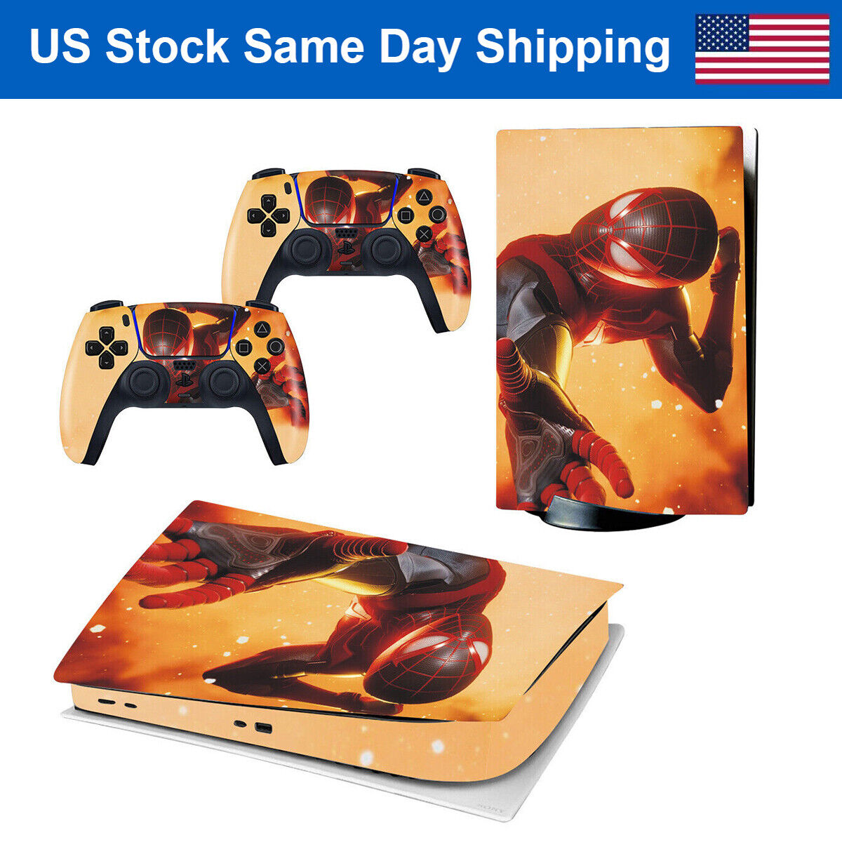 The Flash PS5 Controller Skin