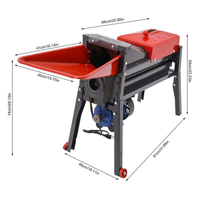 Heavy Duty Corn Thresher 2800 RPM Electric Sheller for Grains and Livestock Feed