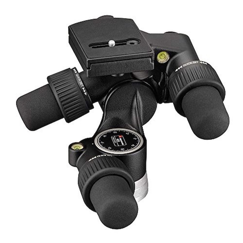 Manfrotto 405 3-Way, Geared Pan-and-Tilt Head with 410PL Quick Release Plate - Picture 4 of 10