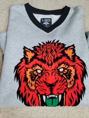 LRG Lion Sweatshirt mens size large 