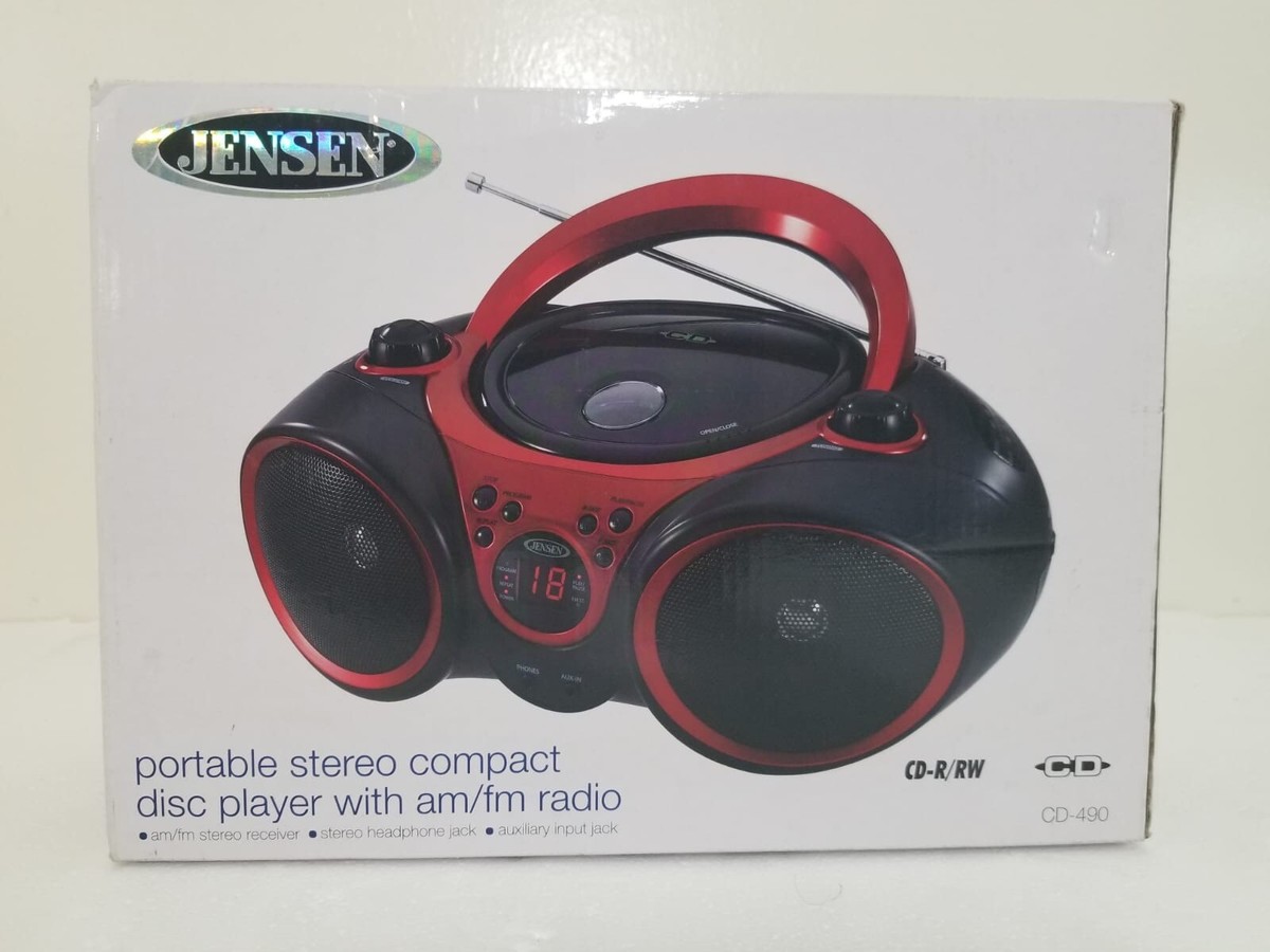 Jensen CD-490 Sport Stereo CD Player with AM/FM, Aux 115971135436