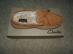 clarks mens slippers indoor outdoor