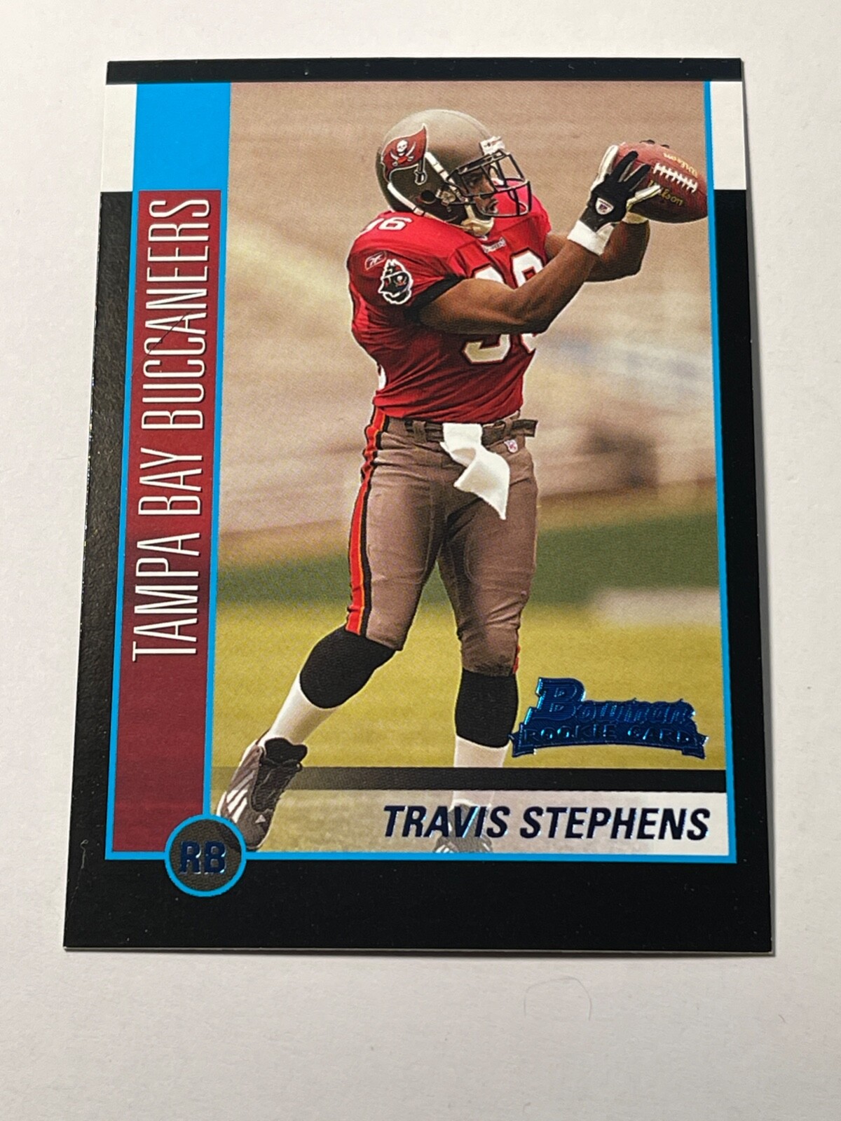 2002 Bowman Travis Stephens RC #157