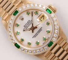 Rolex Lady President 18k Gold 26mm-White MOP ...