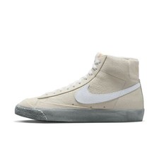 DV0797-100 Mens Nike BLAZER MID '77 EMB 'SUMMIT WHITE PHANTOM'