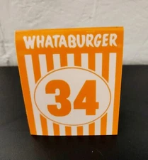Whataburger Table Tent #34