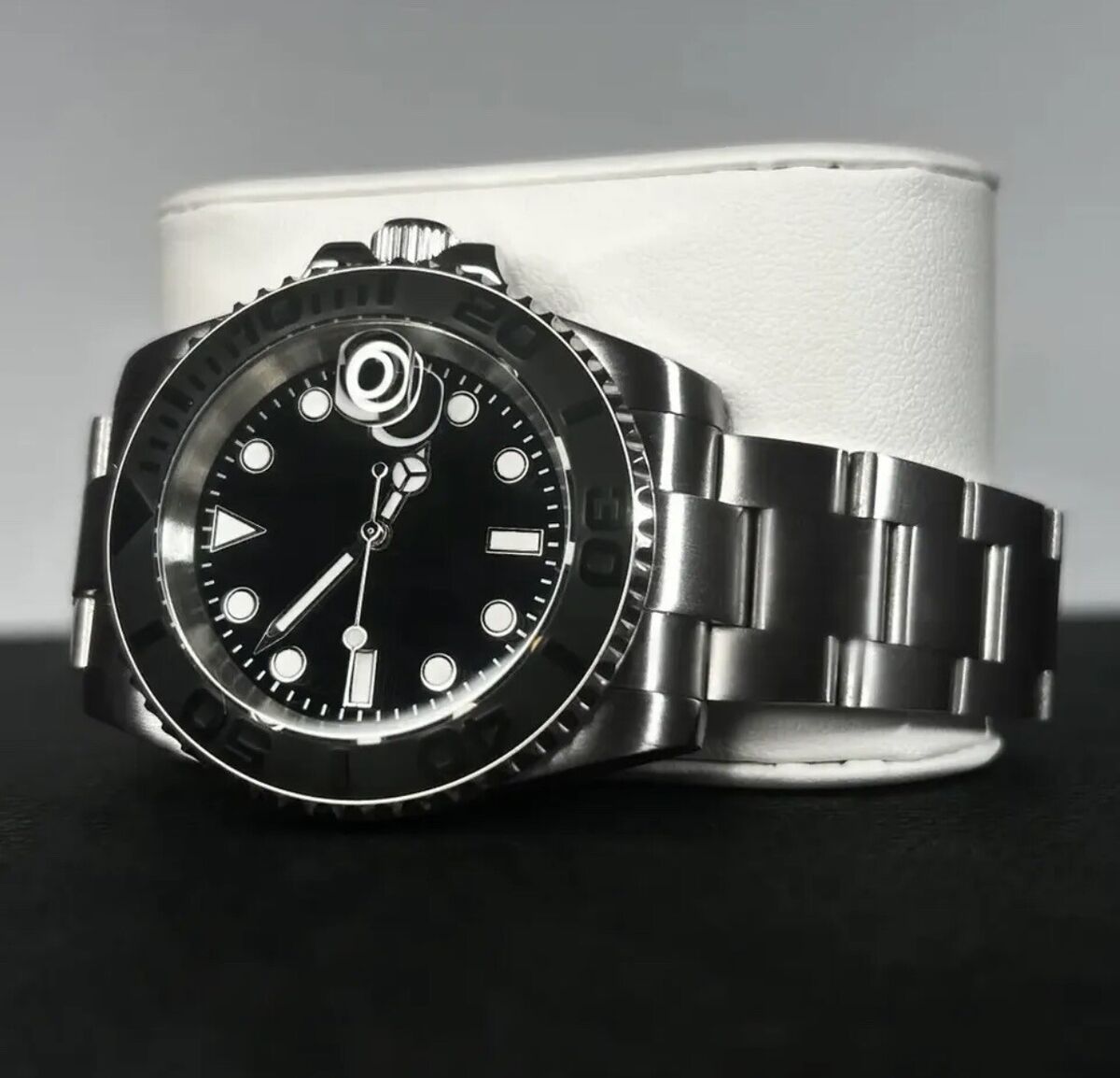 Custom Mod Watch 40mm Sub Diver Matte Black w/Seiko NH35 Custom Mod Watch 40mm Sub Diver Matte Black w/Seiko NH35