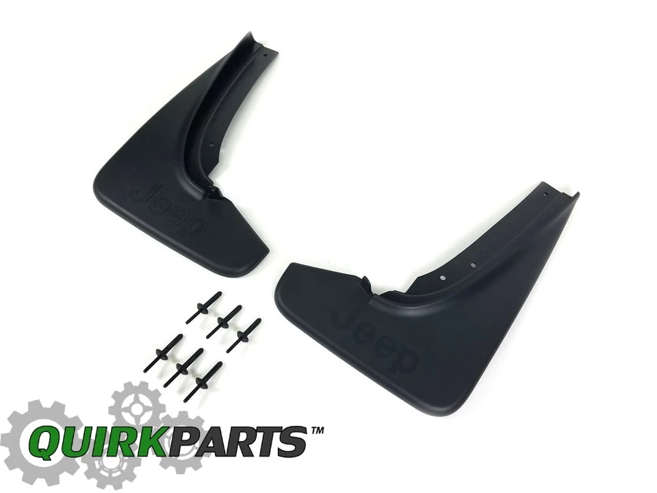 Grand Cherokee Summit 2014-2022 protectores contra salpicaduras traseros moldeados genuino Mopar 82214085 Foto 2 de 4