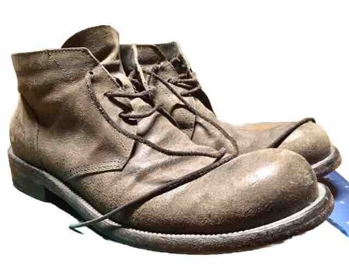 Herren 10seiOotto Leder Stiefeletten Avantgarde Taupe Gr 43 - Bild 9 von 13